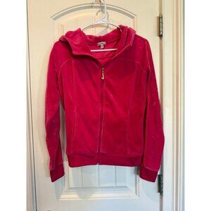 Small women’s juicy couture pink zip up sweat shirt